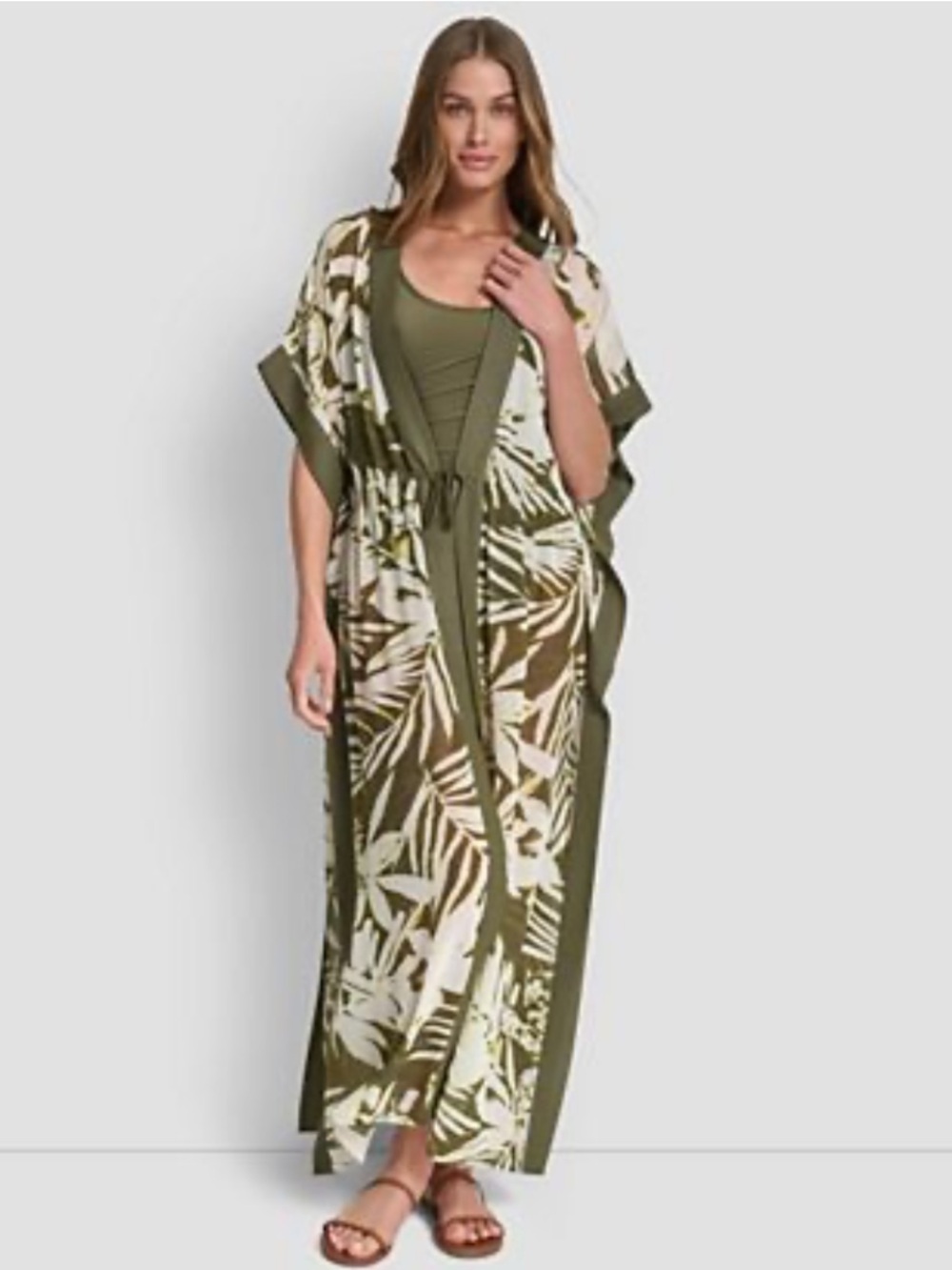 DKNY Tie-front Cover-up
